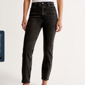 Abercrombie High Rise Mom Jean